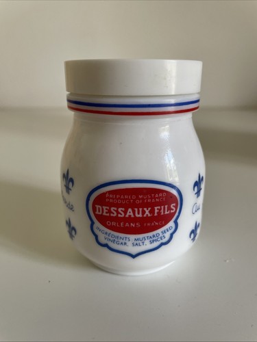 Ancien pot moutarde dessaux - ancien,