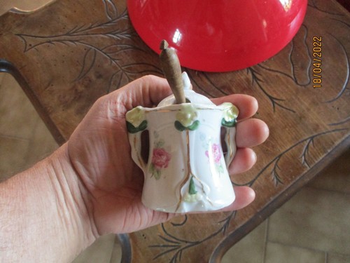 Ancien petit pot - pot, moutarde