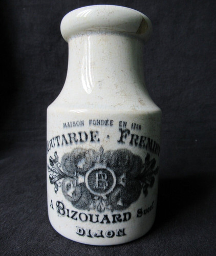 Ancien pot moutarde eme - pot, à