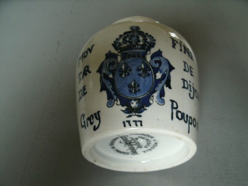 Pot moutarde ancien grey - moutarde,