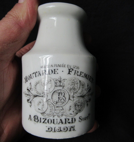Ancien pot moutarde eme - pot, à