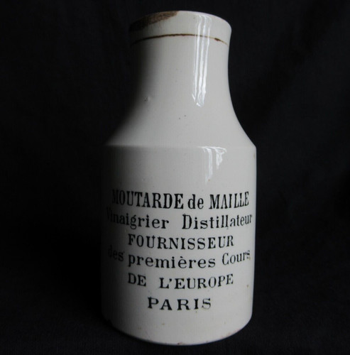 Ancien pot moutarde - ancien,