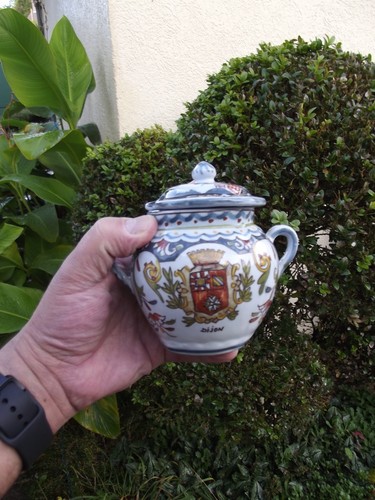 Pot moutarde ancien - pot,