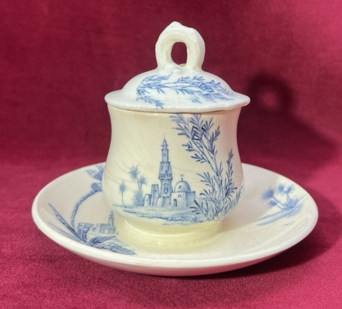 Gien mustard pot - gien, a