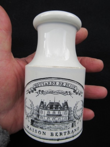 Ancien pot moutarde - à,